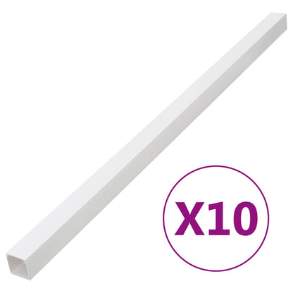 Cable Trunking PVC Screwable 50 x 25 mm – 150 x 50 mm 60 x 60 mm 10 m