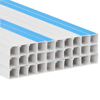 Cable Trunking PVC Self-adhesive 10 x 10 mm – 40 x 40 mm 30 x 20 mm 30 m