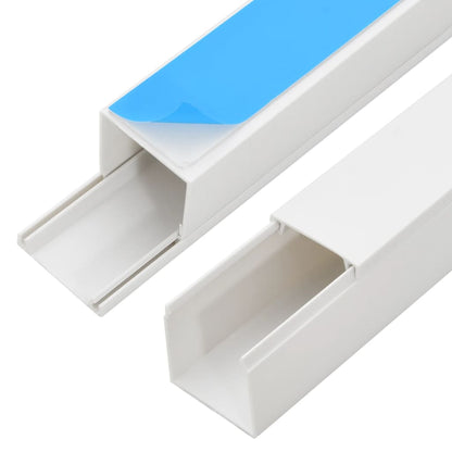 Cable Trunking PVC Self-adhesive 10 x 10 mm – 40 x 40 mm 30 x 20 mm 30 m