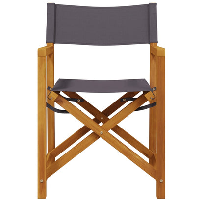 Folding Chairs Fabric Dark grey
