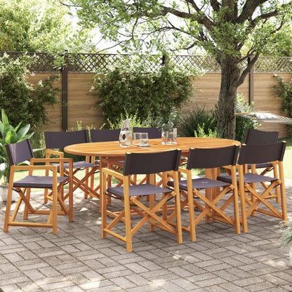 vidaXL Folding Chairs Fabric