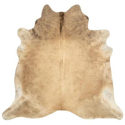 Real Cowhide Rug Beige