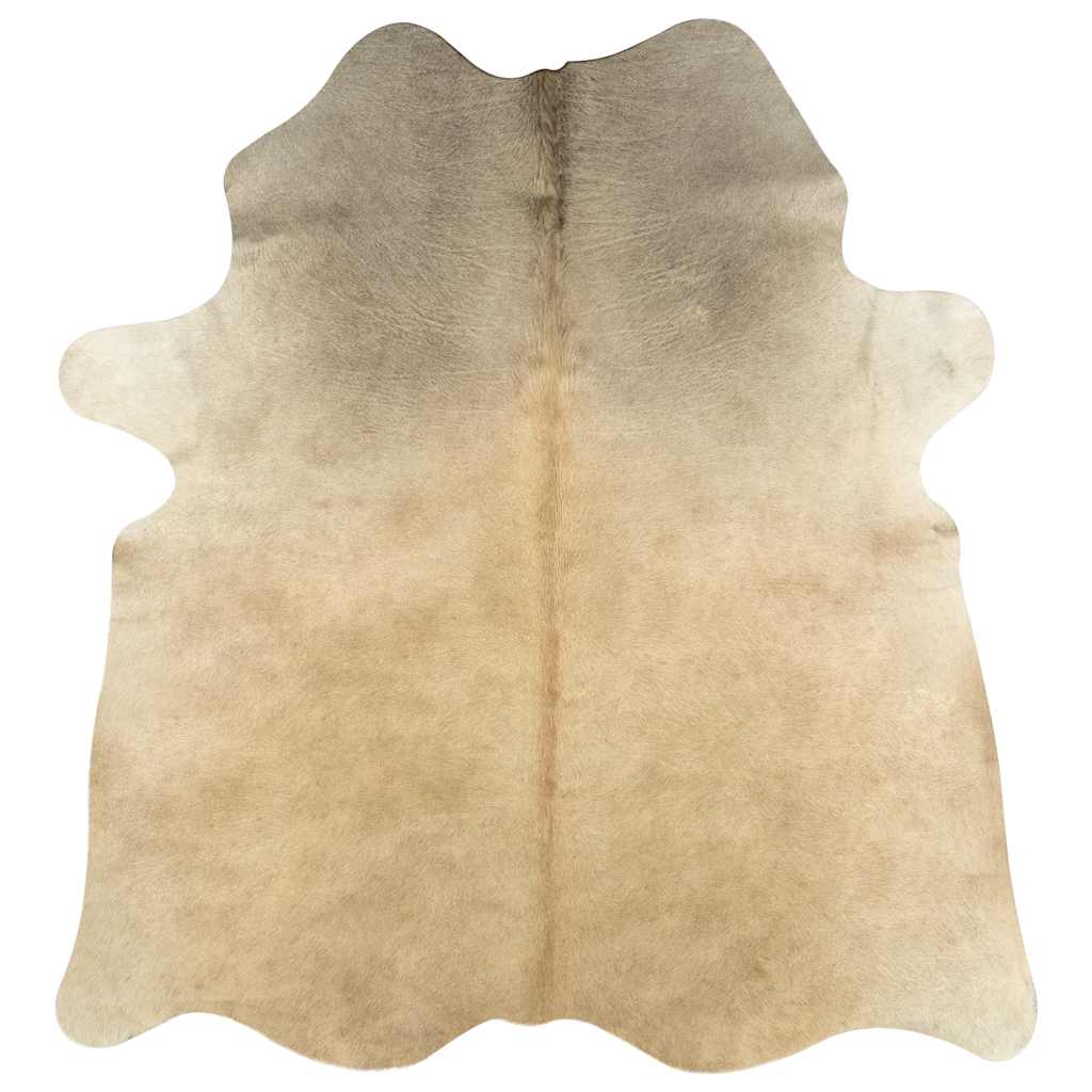 vidaXL Real Cowhide Rug Beige 180x220 cm 3
