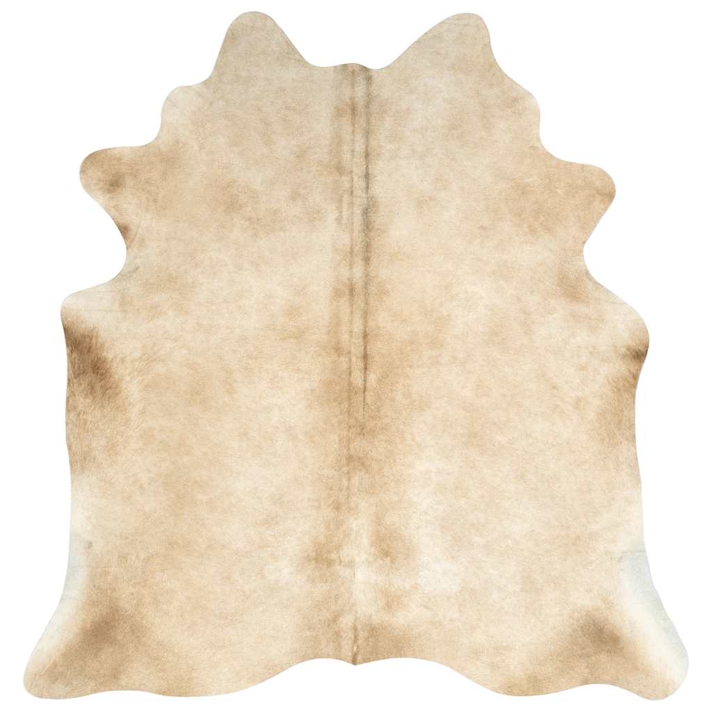 vidaXL Real Cowhide Rug Beige 180x220 cm 4