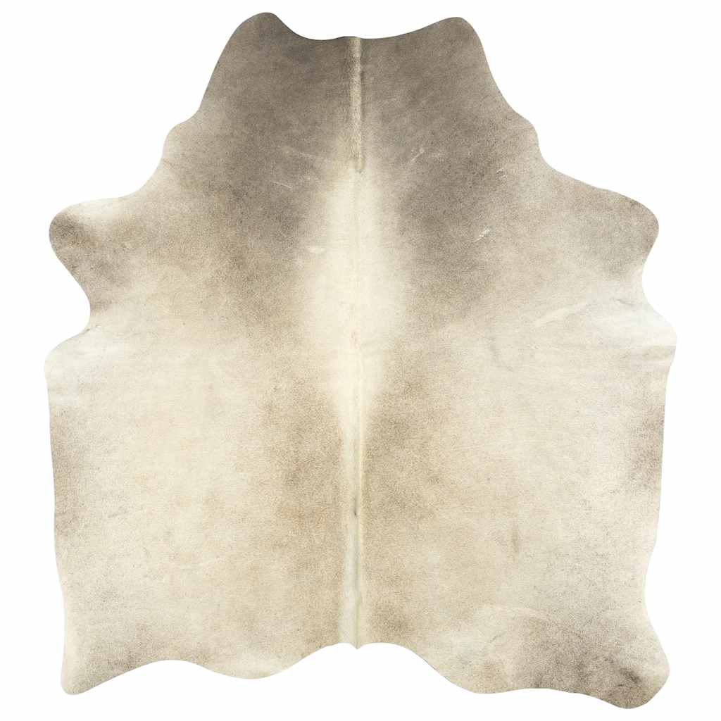 vidaXL Real Cowhide Rug Beige 180x220 cm 5
