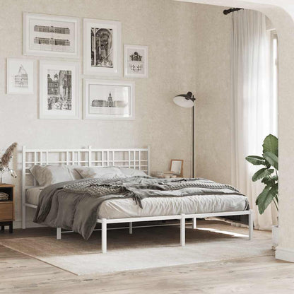 Metal Replace Headboard White 160 cm