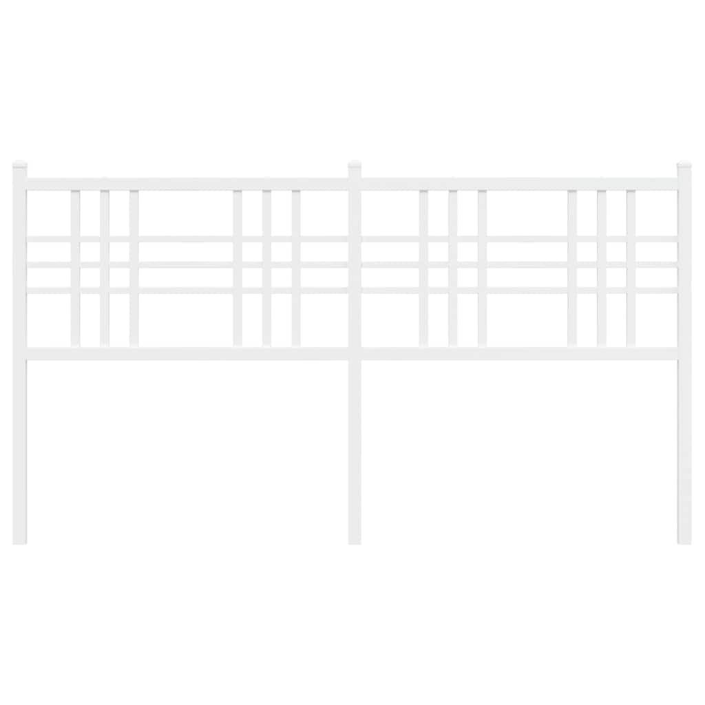 Metal Replace Headboard White 160 cm