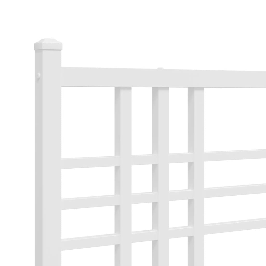 Metal Replace Headboard White 160 cm