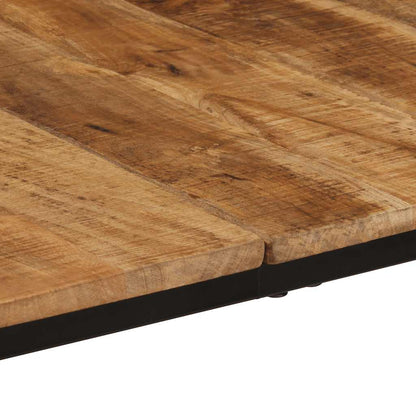 vidaXL Dining Table 180x90x75 cm Solid Wood Rough Mango 6