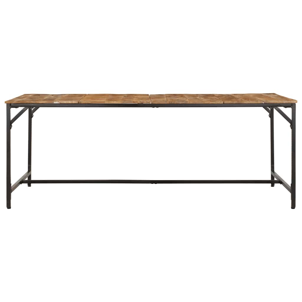 Dining Table Solid Wood Rough Mango 200 cm 100 cm