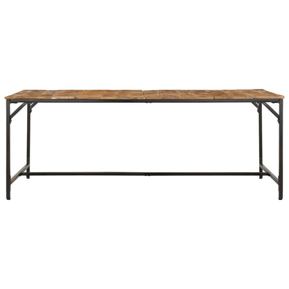 Dining Table Solid Wood Rough Mango 200 cm 100 cm