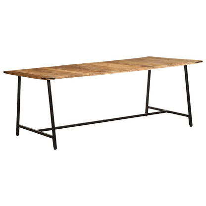 vidaXL Dining Table 200x100x75 cm Solid Wood Mango 1
