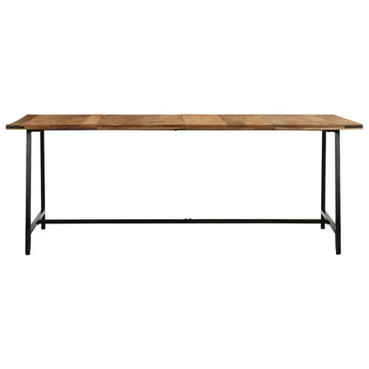 vidaXL Dining Table 200x100x75 cm Solid Wood Mango 2