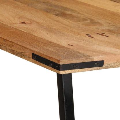 vidaXL Dining Table 200x100x75 cm Solid Wood Mango 5