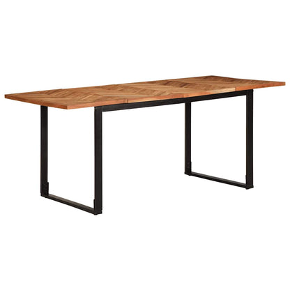 Dining Table Solid Wood Acacia 180 cm 90 cm