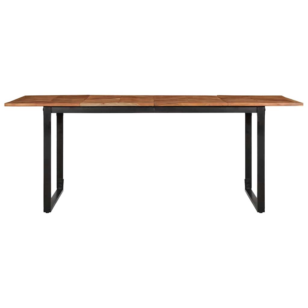 Dining Table Solid Wood Acacia 200 cm 100 cm