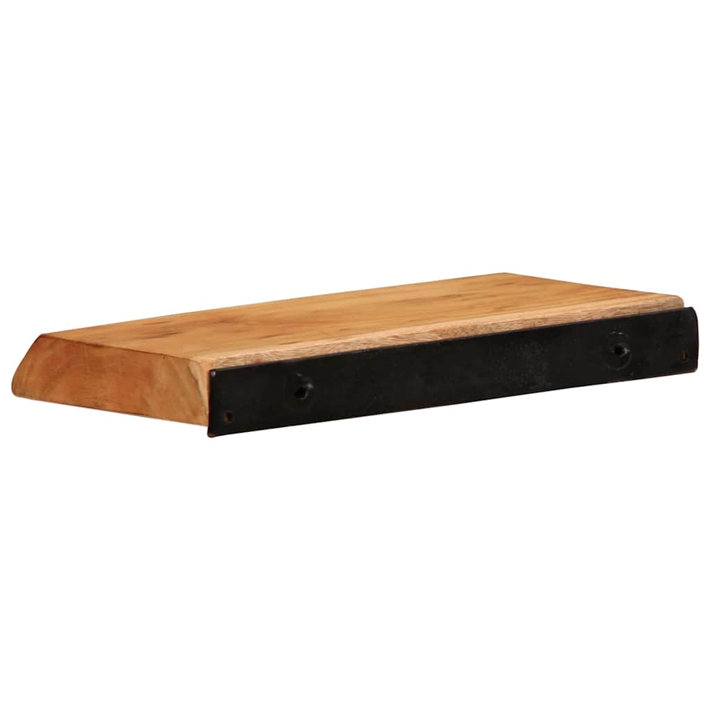Wall Shelves 2 pcs 30x20x3,5 cm Solid Wood Acacia 30 x 20 x 3.5 cm