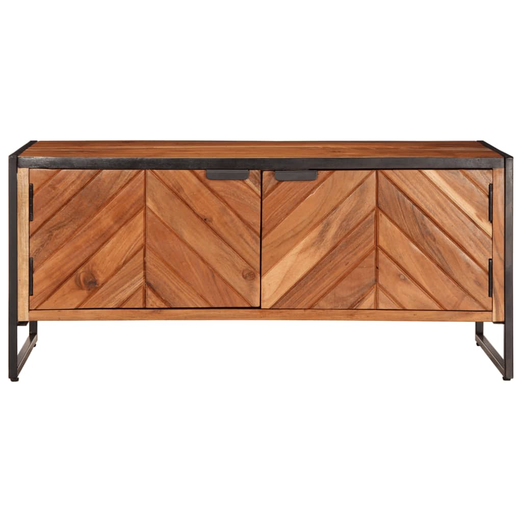 vidaXL Coffee Table 90x55x40 cm Solid Wood Acacia 4