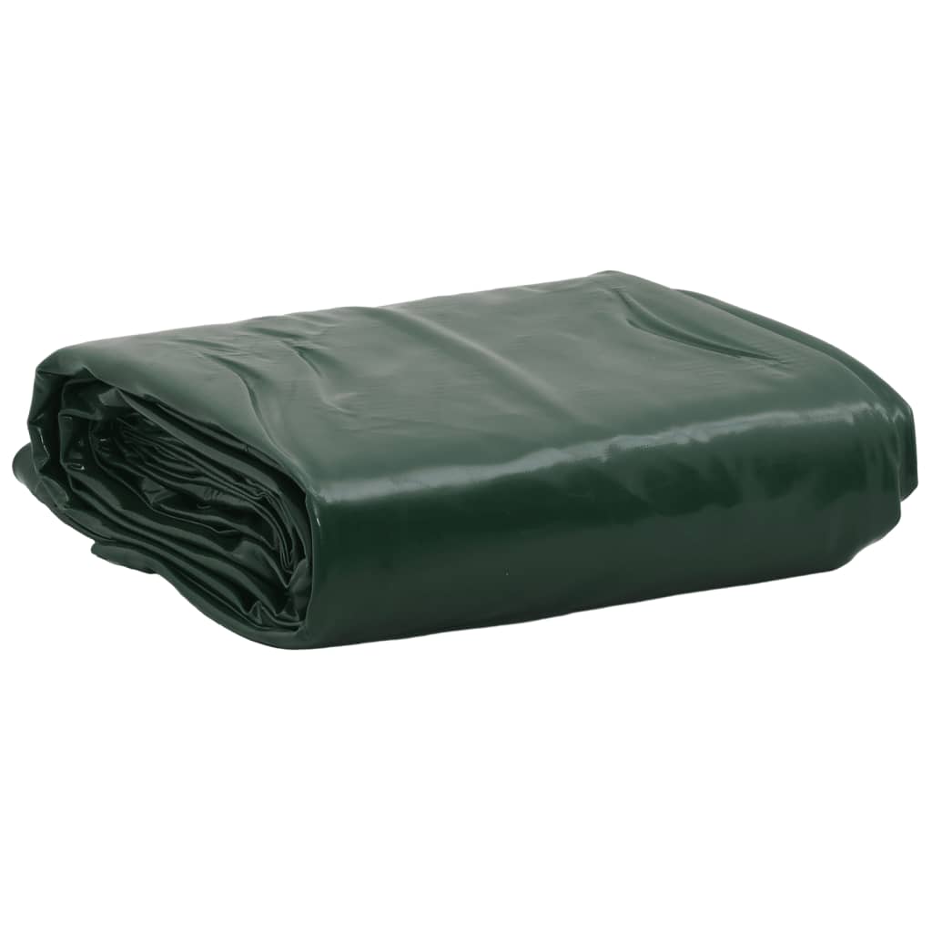 Tarpaulin 650 g/m² with Eyelets Green 5 x 8 m