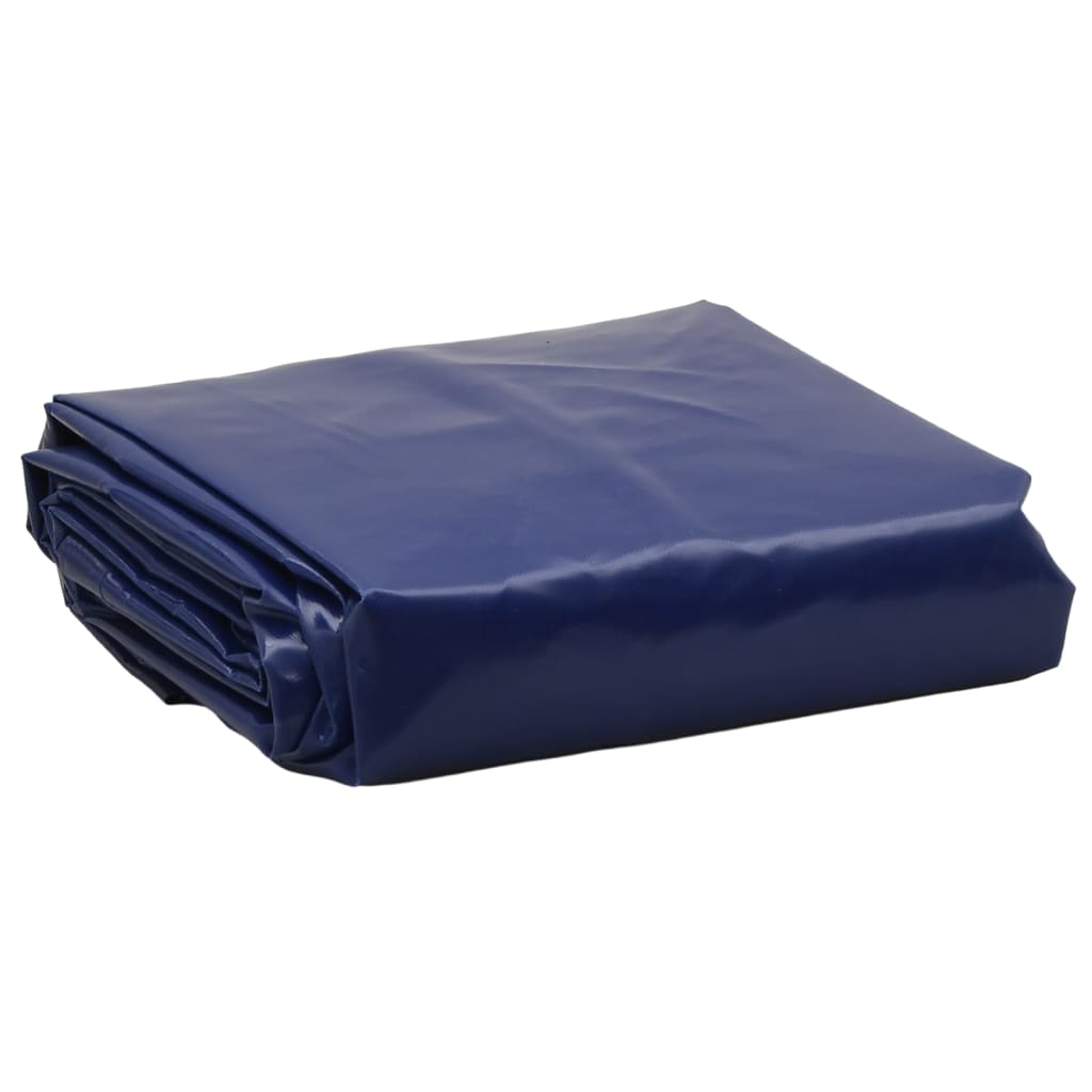 Tarpaulin 650 g/m² with Eyelets Blue 5 x 7 m
