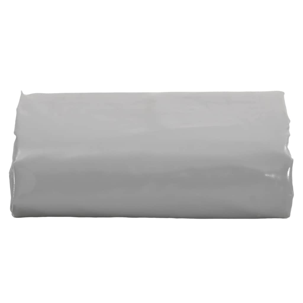 Tarpaulin 650 g/m² without Eyelets Grey 5 x 6 m – 6 x 8 m 6 x 8 m