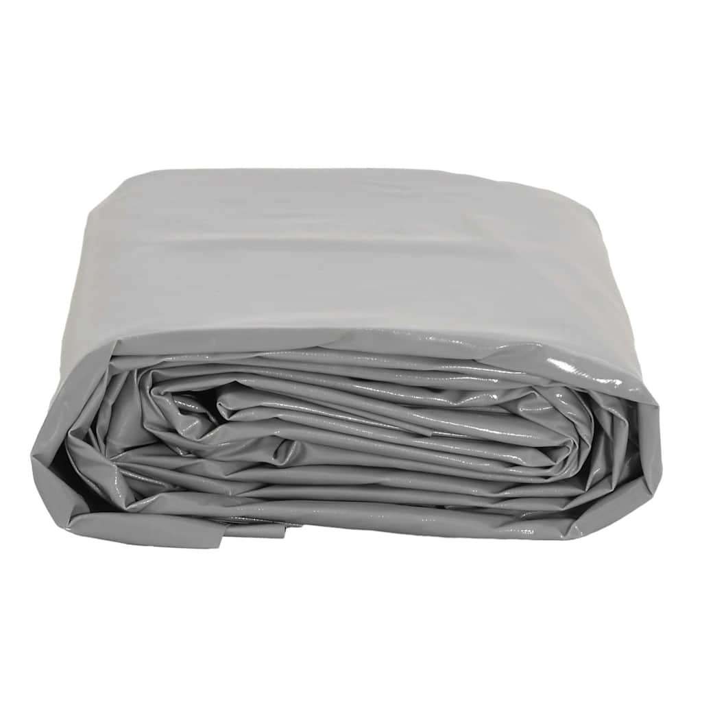 Tarpaulin 650 g/m² without Eyelets Grey 5 x 6 m – 6 x 8 m 6 x 8 m