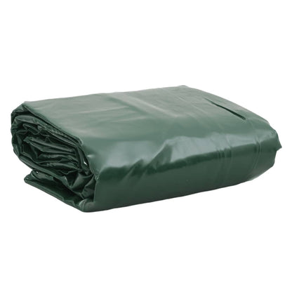 vidaXL Tarpaulin Green 6x8 m 650 g/m² 1