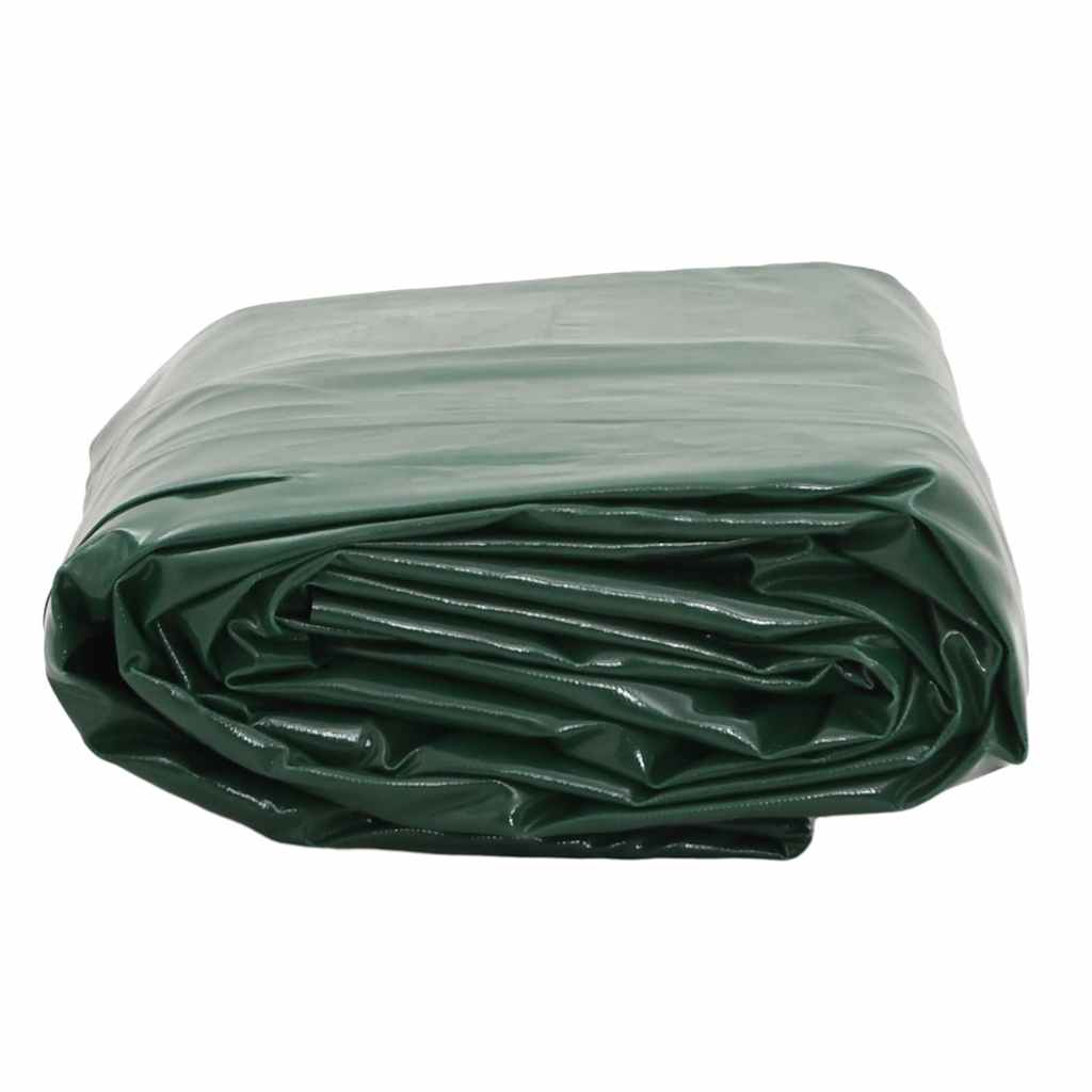 Tarpaulin 650 g/m² without Eyelets Green 5 x 6 m – 6 x 8 m 6 x 8 m