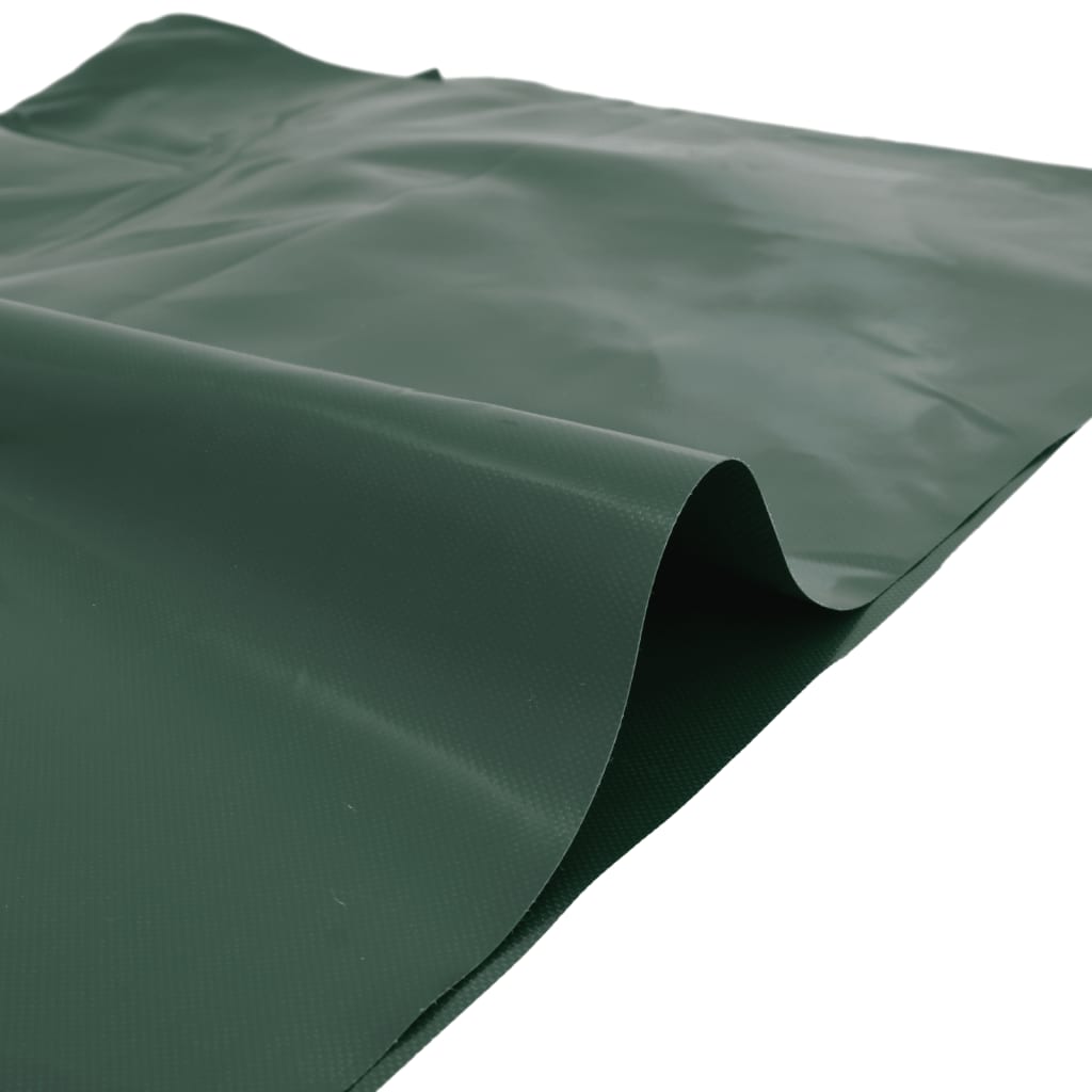 vidaXL Tarpaulin Green 6x8 m 650 g/m² 4
