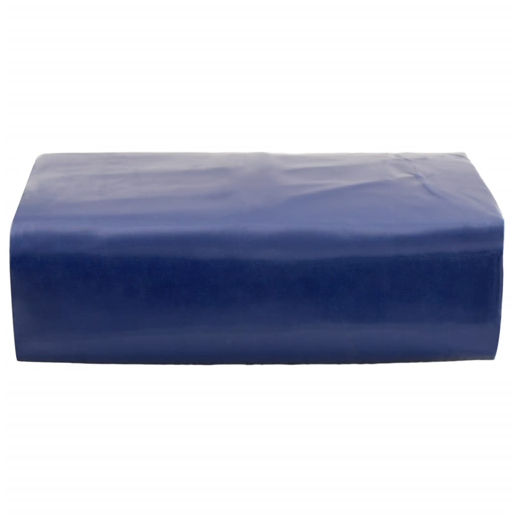 vidaXL Tarpaulin Blue 6x8 m 650 g/m² 2