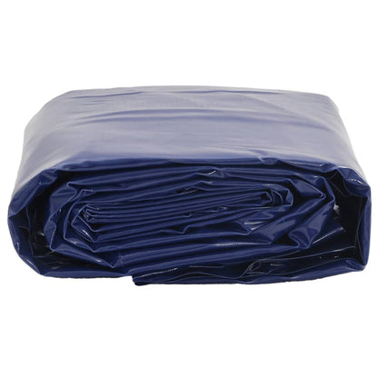 vidaXL Tarpaulin Blue 6x8 m 650 g/m² 3