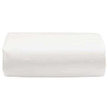 vidaXL Tarpaulin White 6x8 m 650 g/m² 2