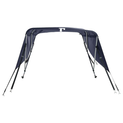 vidaXL 3-bow Bimini Top with Sidewalls 183x(185-198)x137 cm 4