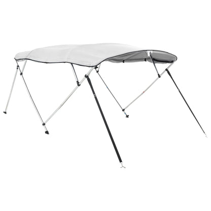 vidaXL 4-bow Bimini Top with Sidewalls 243x(170-182)x137 cm 3