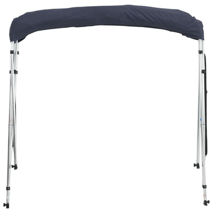 vidaXL 4-bow Bimini Top with Sidewalls 243x(200-213)x137 cm 6