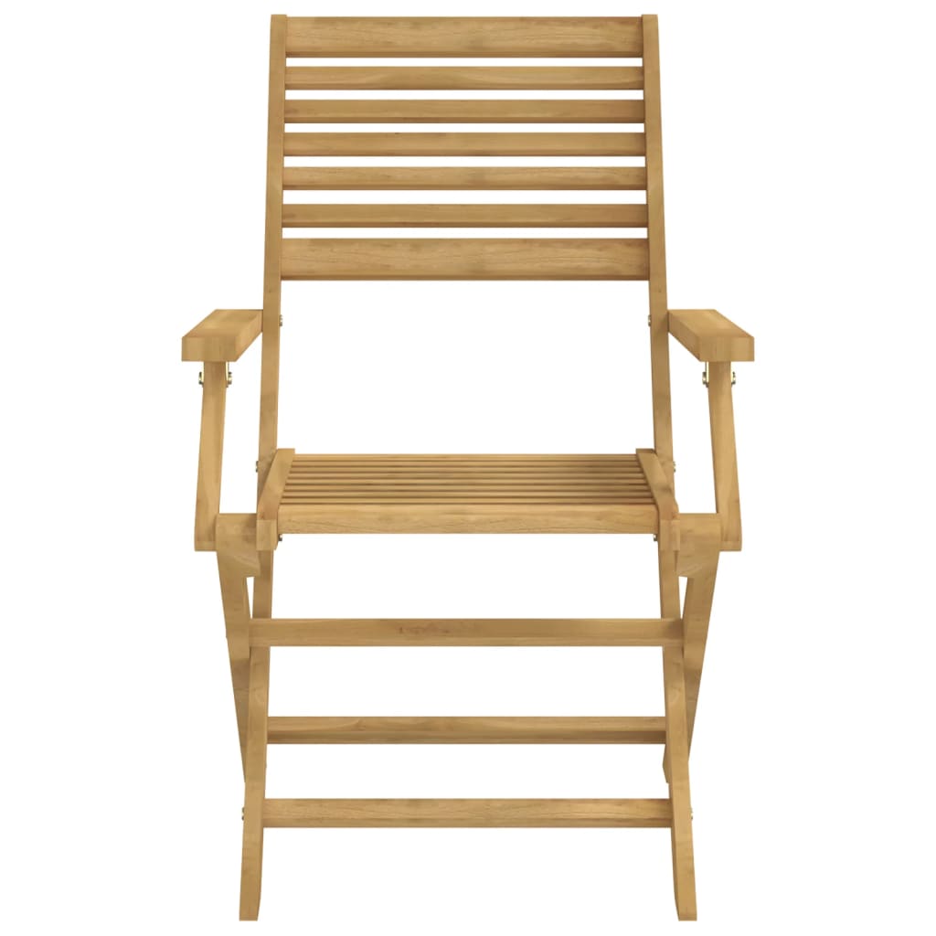 vidaXL Folding Chairs 6 pcs 54,5x61,5x86,5 cm Solid Wood Acacia 5