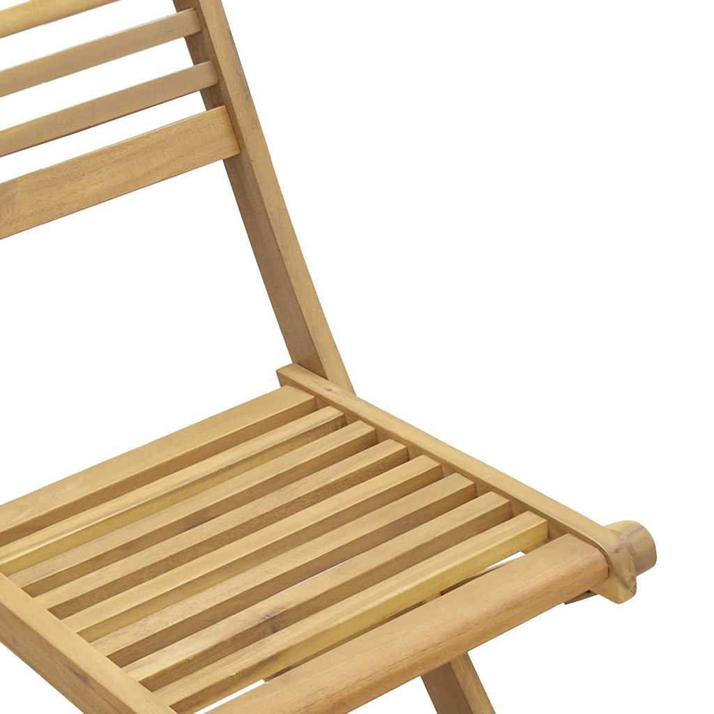 vidaXL Folding Chairs 6 pcs 48,5x61,5x87 cm Solid Wood Acacia 6