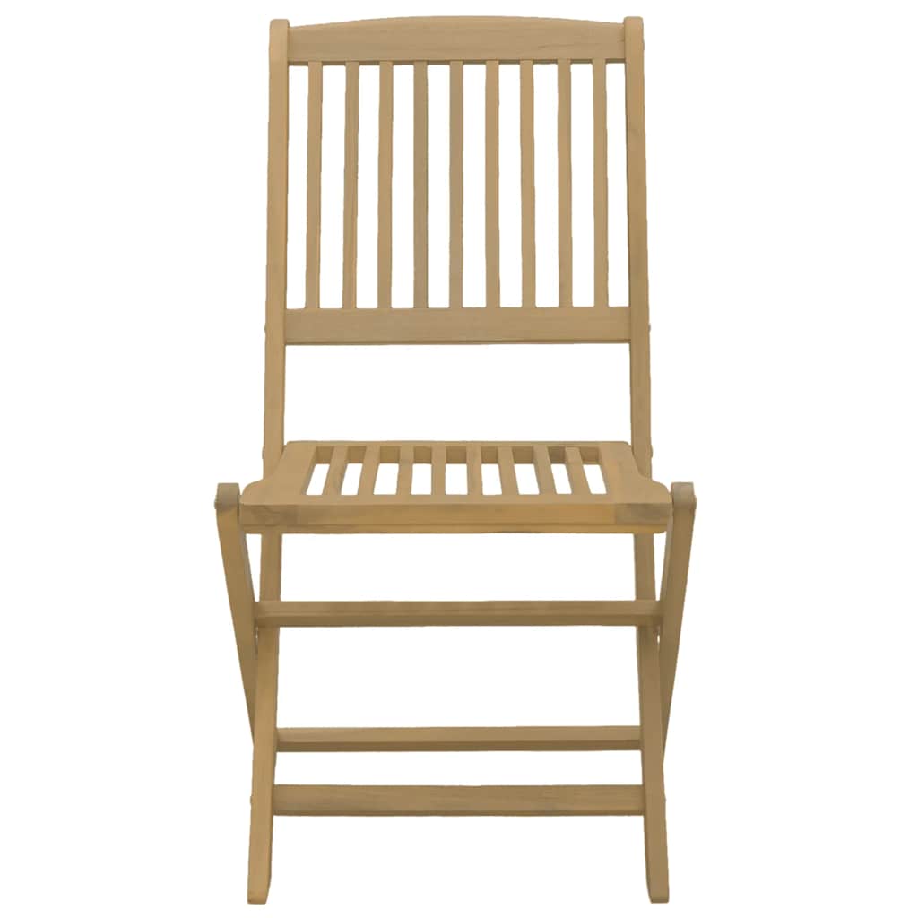 vidaXL Folding Chairs 6 pcs 48,5x57x90 cm Solid Wood Acacia 5