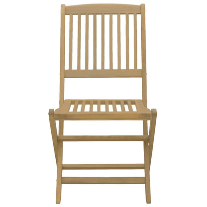vidaXL Folding Chairs 6 pcs 48,5x57x90 cm Solid Wood Acacia 5