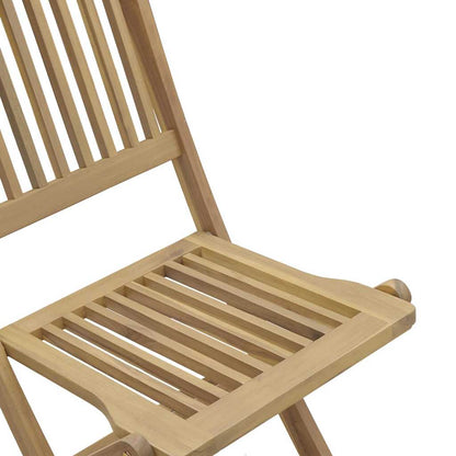 vidaXL Folding Chairs 6 pcs 48,5x57x90 cm Solid Wood Acacia 6