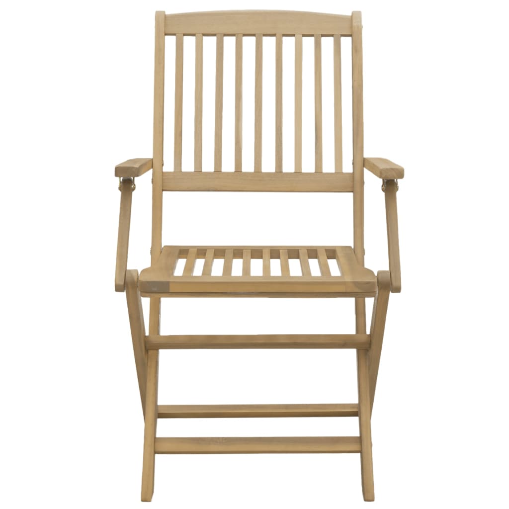 vidaXL 5 Piece Garden Dining Set Solid Wood Acacia 5