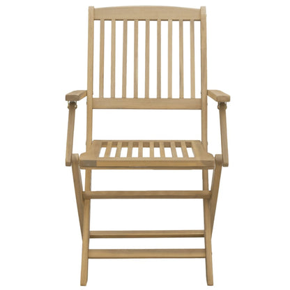 vidaXL 5 Piece Garden Dining Set Solid Wood Acacia 5