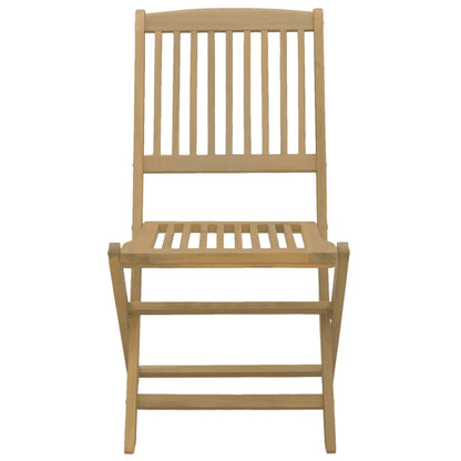vidaXL 5 Piece Garden Dining Set Solid Wood Acacia 5
