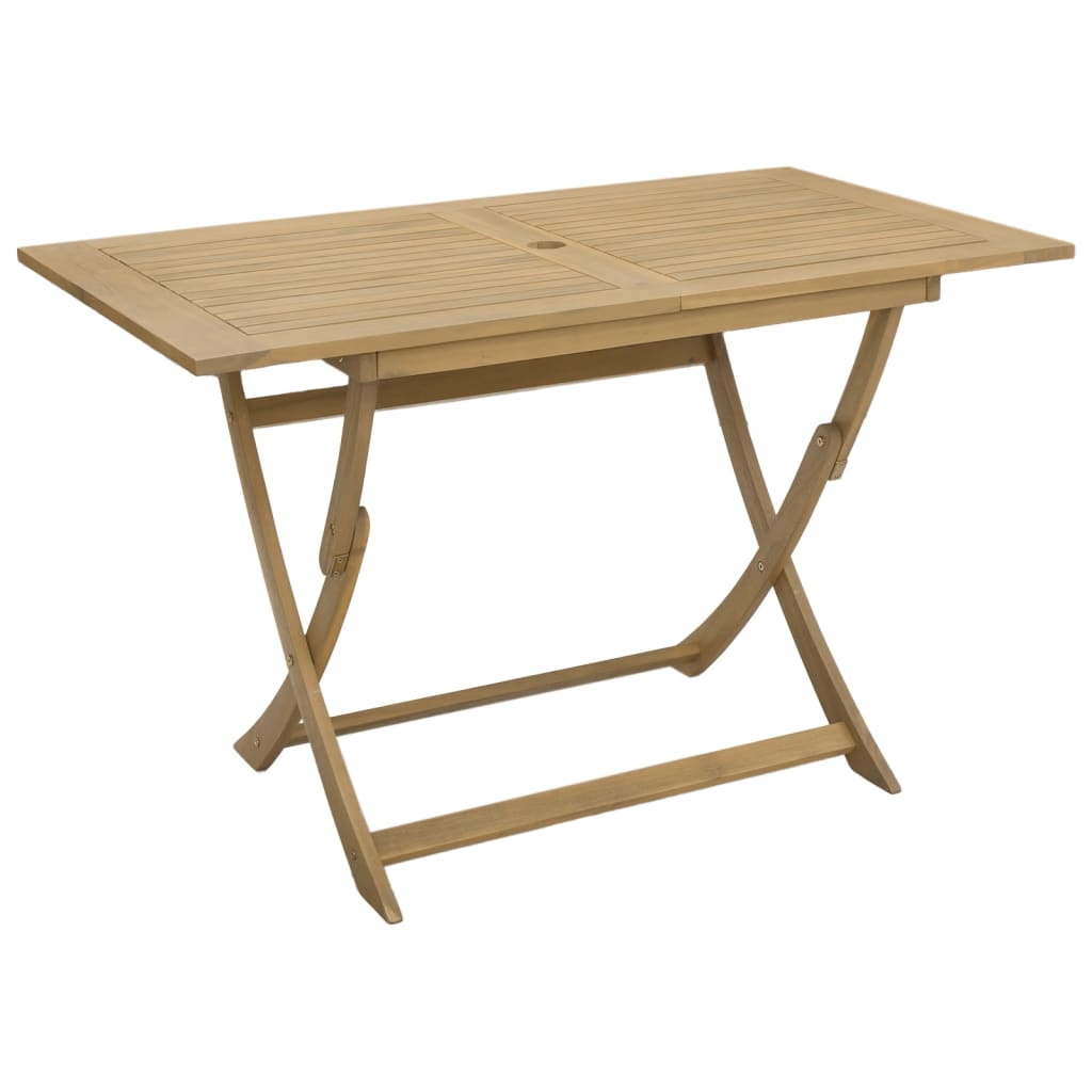 vidaXL 5 Piece Garden Dining Set Solid Wood Acacia 6