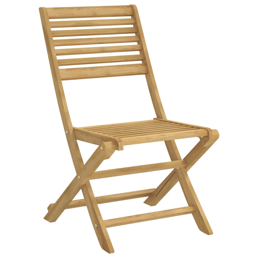 vidaXL 5 Piece Garden Dining Set Solid Wood Acacia 4
