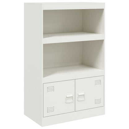 Sideboard 67x39x107 cm Steel White