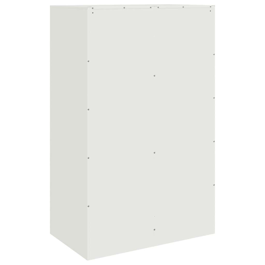 Sideboard 67x39x107 cm Steel White