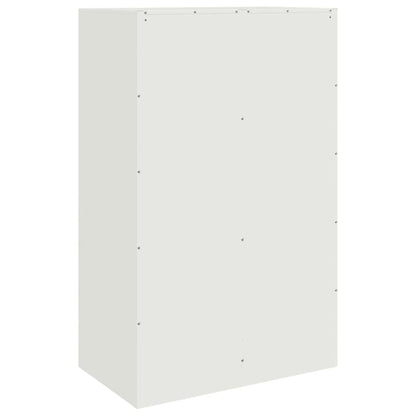 Sideboard 67x39x107 cm Steel White