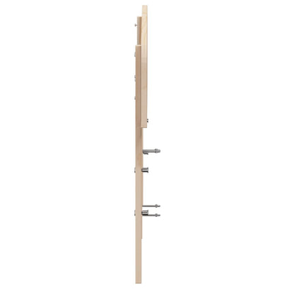 Headboard Solid Wood Pine Natural 180 cm
