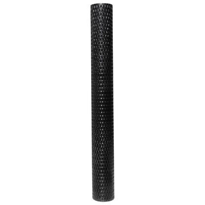 Balcony Screen 400x90 cm Poly Rattan Black